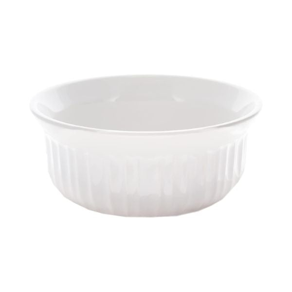 Corningware FS16 16oz /473mL Round French White Casserole Dish