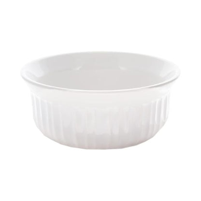 Corningware FS16 16oz /473mL Round French White Casserole Dish