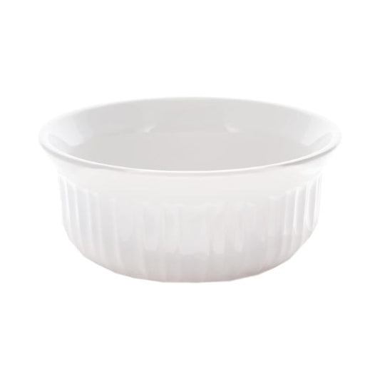 Corningware FS16 16oz /473mL Round French White Casserole Dish