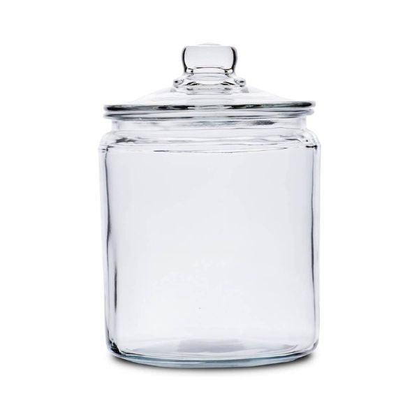 Anchor Hocking Heritage Hill Canister, Glass, 1/2-Gallon