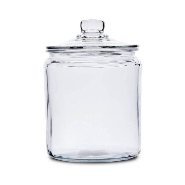 Anchor Hocking Heritage Hill Canister, Glass, 1/2-Gallon