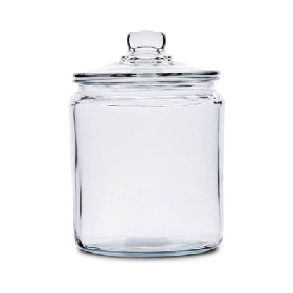 Anchor Hocking Heritage Hill Canister, Glass, 1/2-Gallon