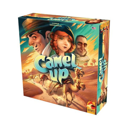 Camel Up (Second Edition) | Strategy , Dice Game |Ages 8 and up | 3 to 8 Players