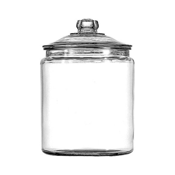 Anchor Hocking Heritage Hill Glass 0.5 Gallon Storage Jar