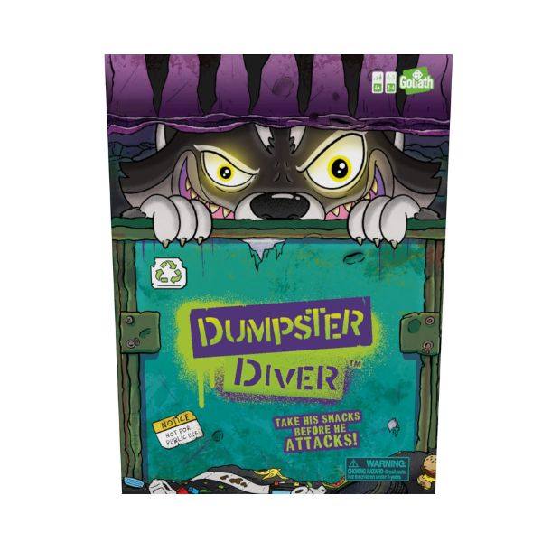 Goliath Dumpster Diver Game - Ages 4+