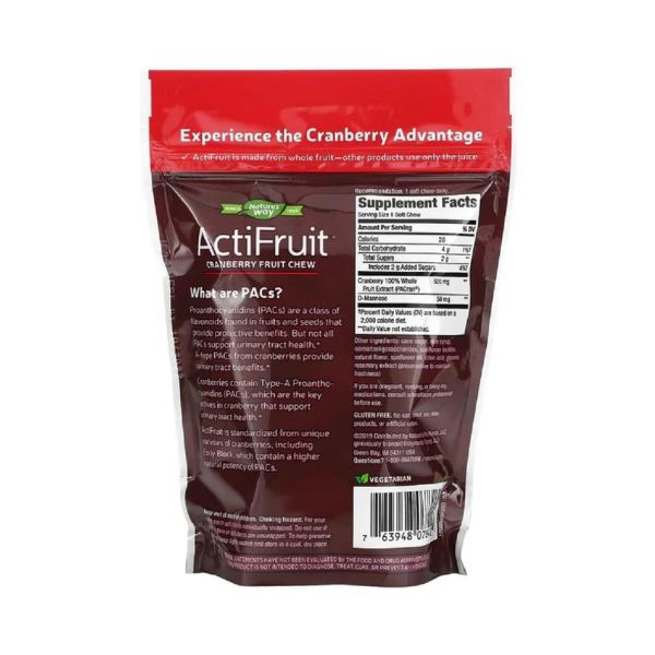 ActiFruit Cranberry Soft Chews Supplement