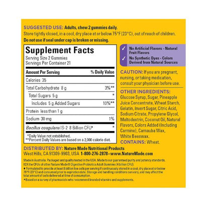 Nature Made Ultra Strength Digestive Probiotics