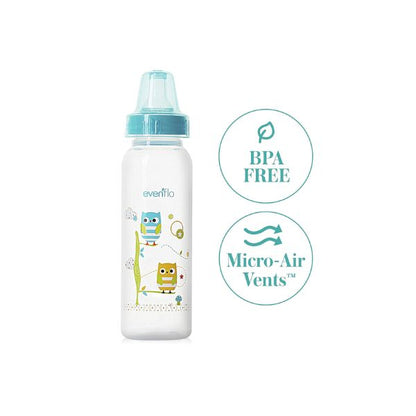 Evenflo Baby Bottles - 8oz (12-Pack).