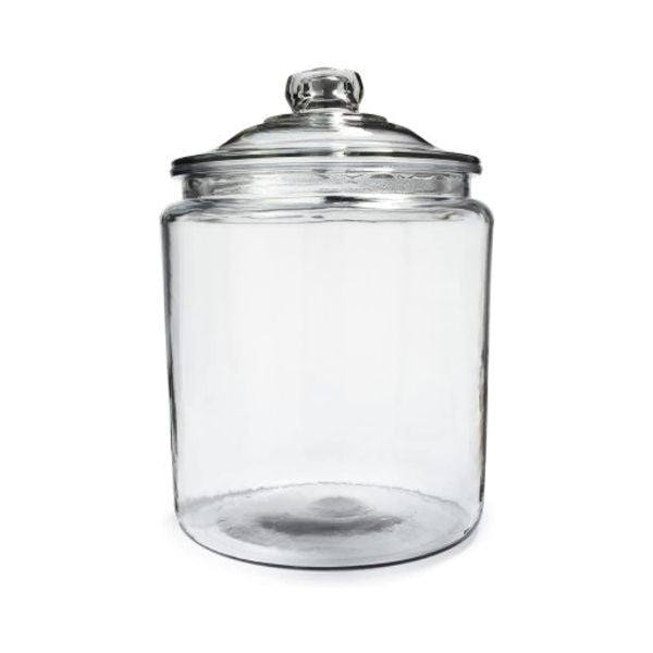 Anchor Hocking Heritage Hill Canister, Glass, 1/2-Gallon