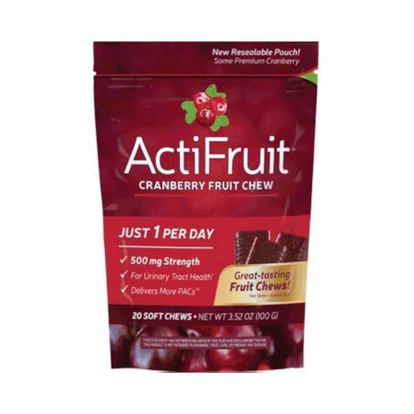Enzymatic Therapy ActiFruit™ 20 soft chews ( Multi-Pack of 3)
