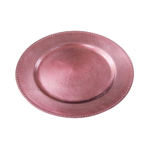 Beaded Charger Plates - 12pcs.