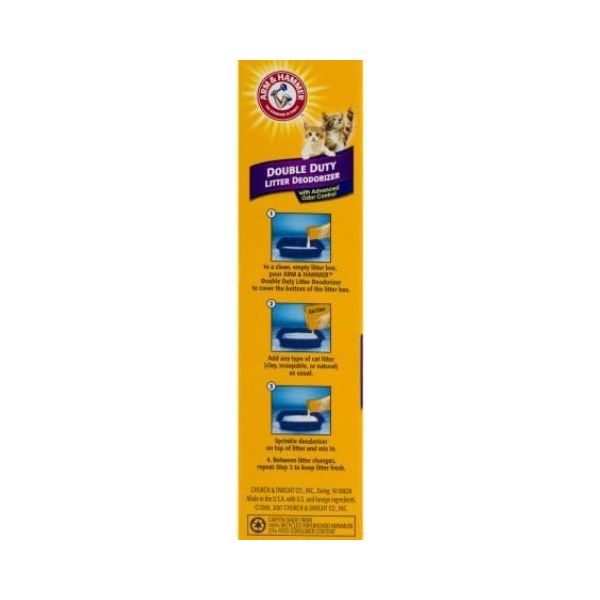 Arm & Hammer Double Duty Litter Deodorizer with Advanced Odor Control 30oz (5)