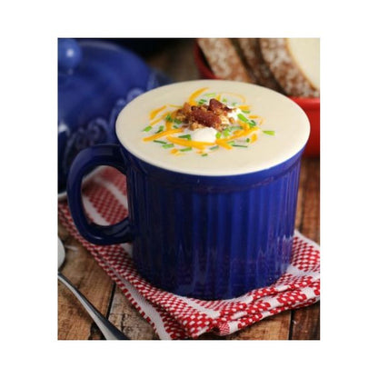 Corningware 20oz Mug w/ Lid - Blue (2-Pack)