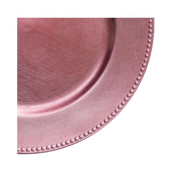 Beaded Charger Plates - 12pcs.
