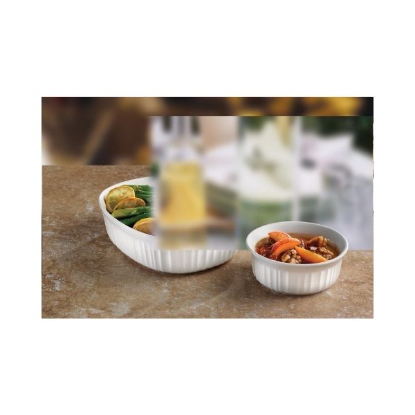 CorningWare 16oz Round Dish w/ Lid (2-Pack).
