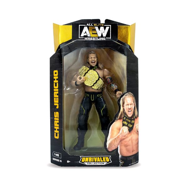 All Elite Wrestling Unrivaled Collection Chris Jericho - 6-Inch Action Figure - Series 6