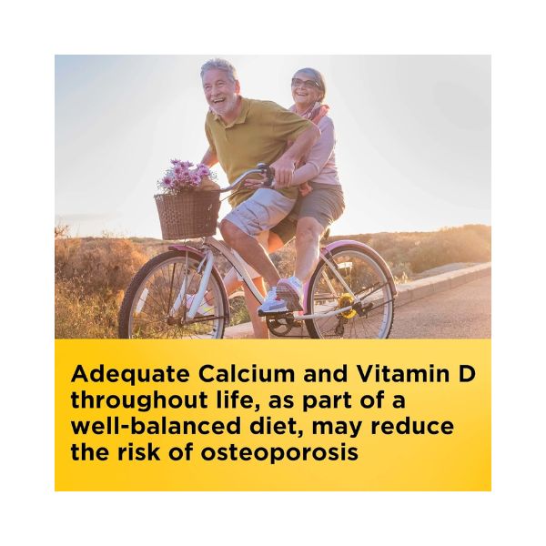 Nature Made Calcium 500mg + D3 - 130 Tabs.
